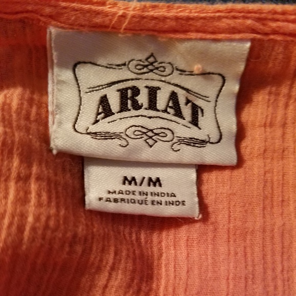 Ariat cotton gauze blouse - Picture 6 of 6